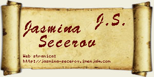 Jasmina Šećerov vizit kartica